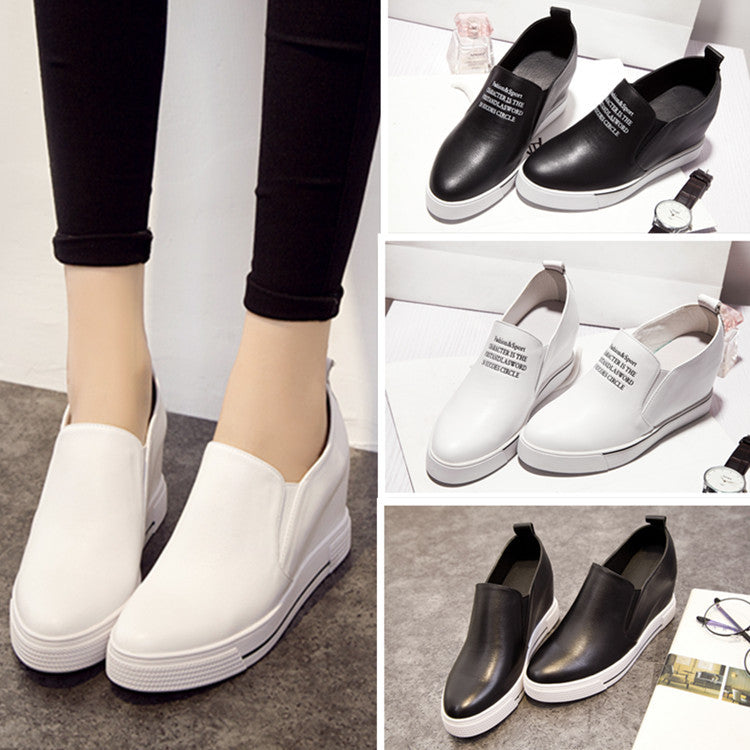 Charming Creative Women's Korean White Platform Women's Shoes