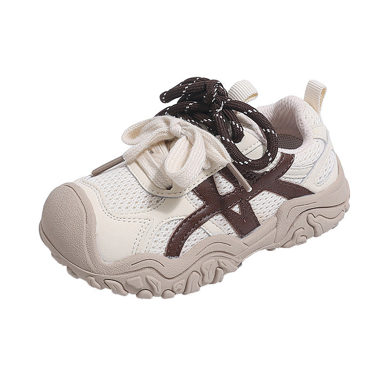 Children's Trendy Spring Outdoor Boy's Breathable Mesh Children's Sports Shoes