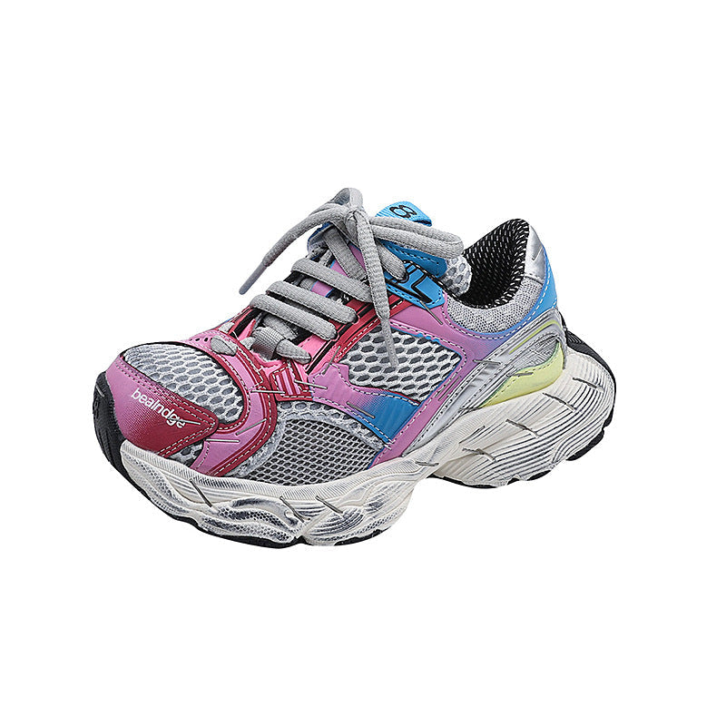 Children's Dad Spring Fashion Trend Boys Lightweight Children's Sports Shoes