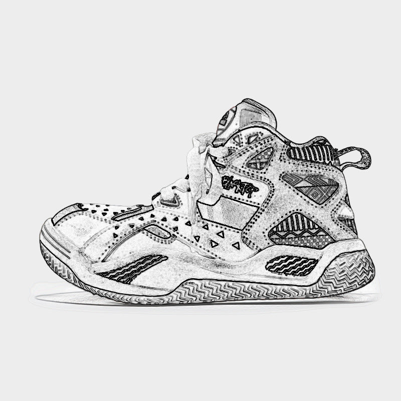 Children's Genuine Autumn Shockproof Breathable Middle Big Children's Sports Shoes