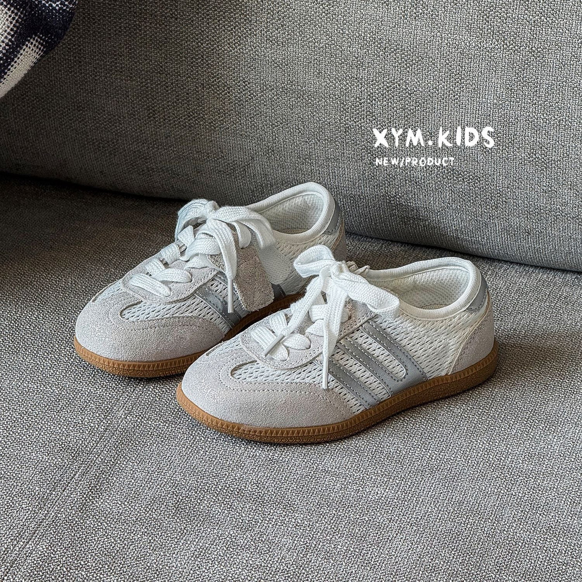 Children's Summer German Training Fashionable Single Mesh Breathable Boys Medium Casual Shoes