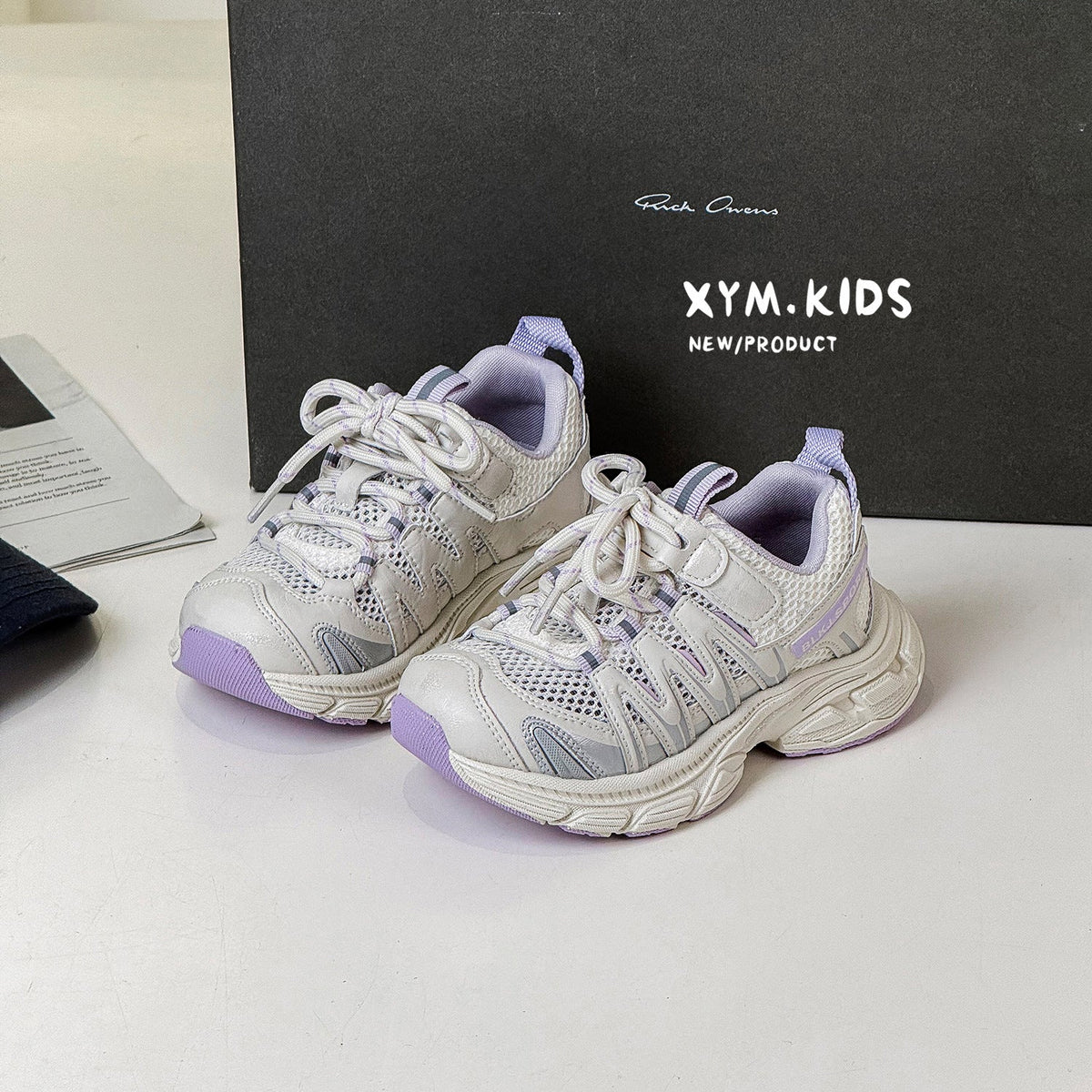 Children's Summer Fashionable Single Mesh Lightweight Outdoor Children's Sports Shoes