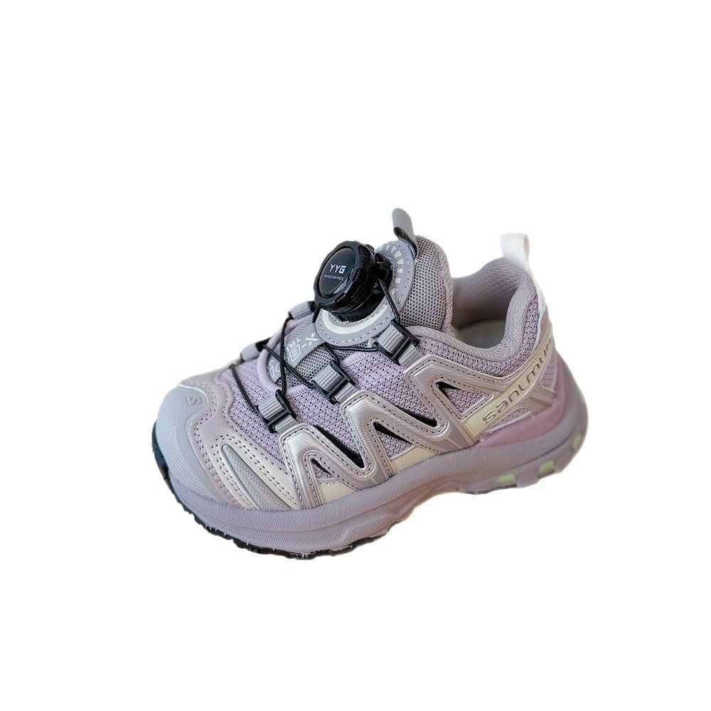 Children's Spring Lightweight Comfortable Running Korean Style Children's Sports Shoes
