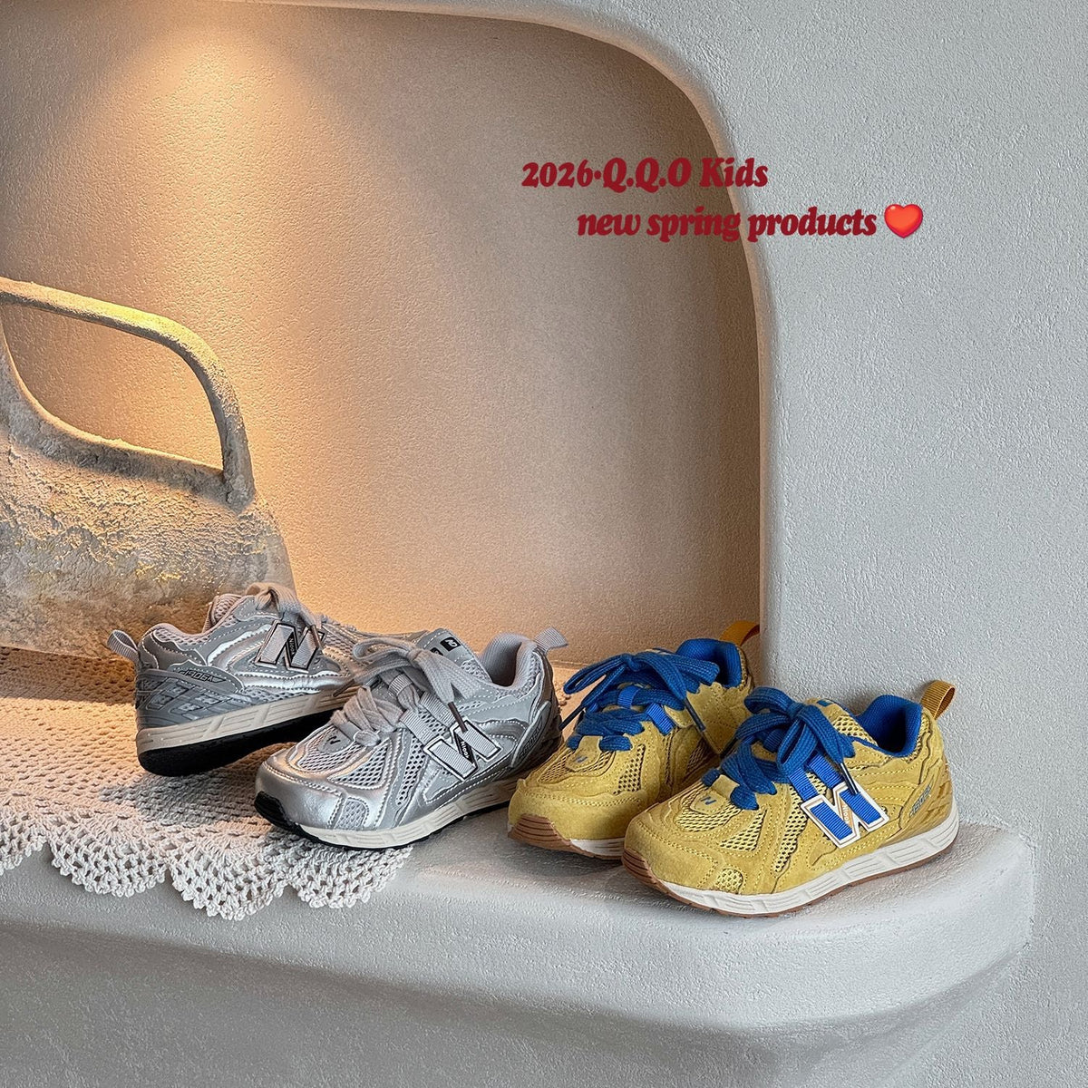 Children's Letters Single Mesh Korean Boys Breathable Children's Sports Shoes