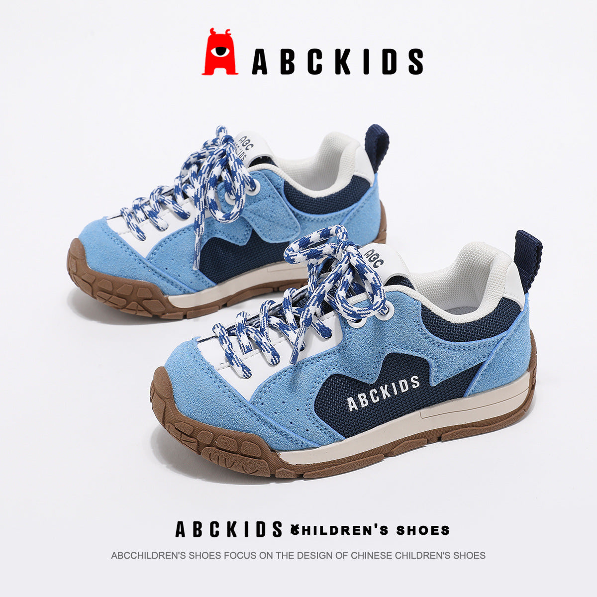 Children's Spring Fabric Vamp Breathable Hole Comfortable Children's Sports Shoes