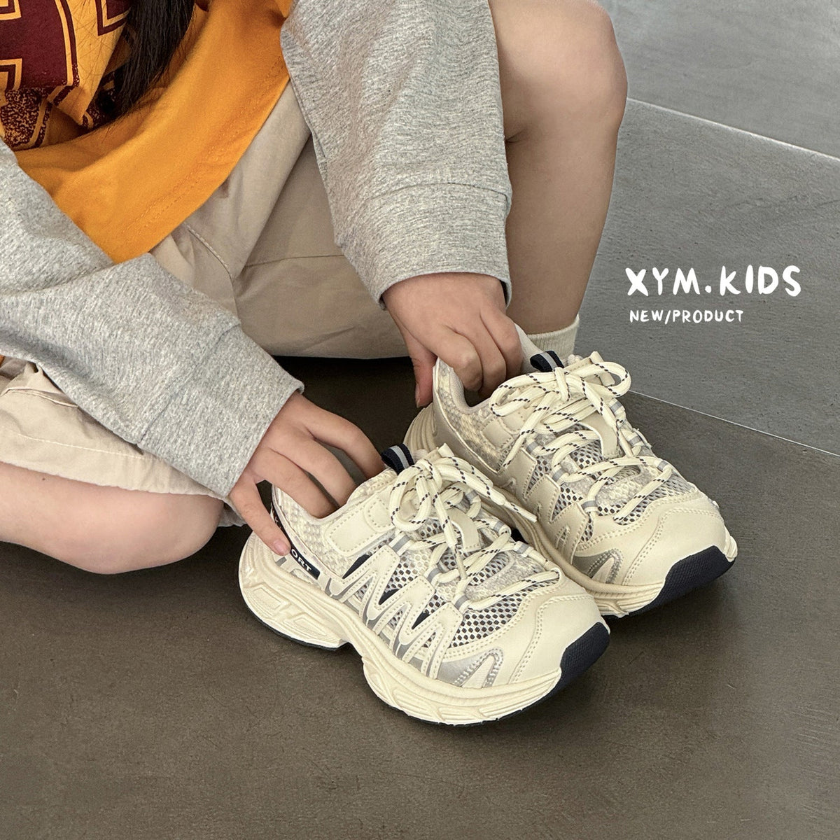 Children's Summer Fashionable Single Mesh Lightweight Outdoor Sneakers