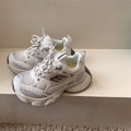 Children's Retro Metallic Spring Daddy Mesh Breathable Boys For Catwalk Soft Children's Sports Shoes