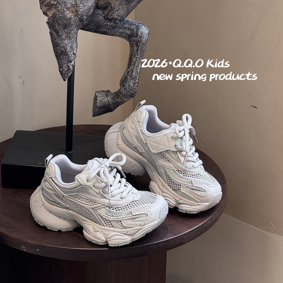 Children's Summer Single Mesh Dad Boys Stylish Lightweight Children's Sports Shoes