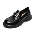 Beautiful Natural Color Authentic Spring British Style Chunky Loafers