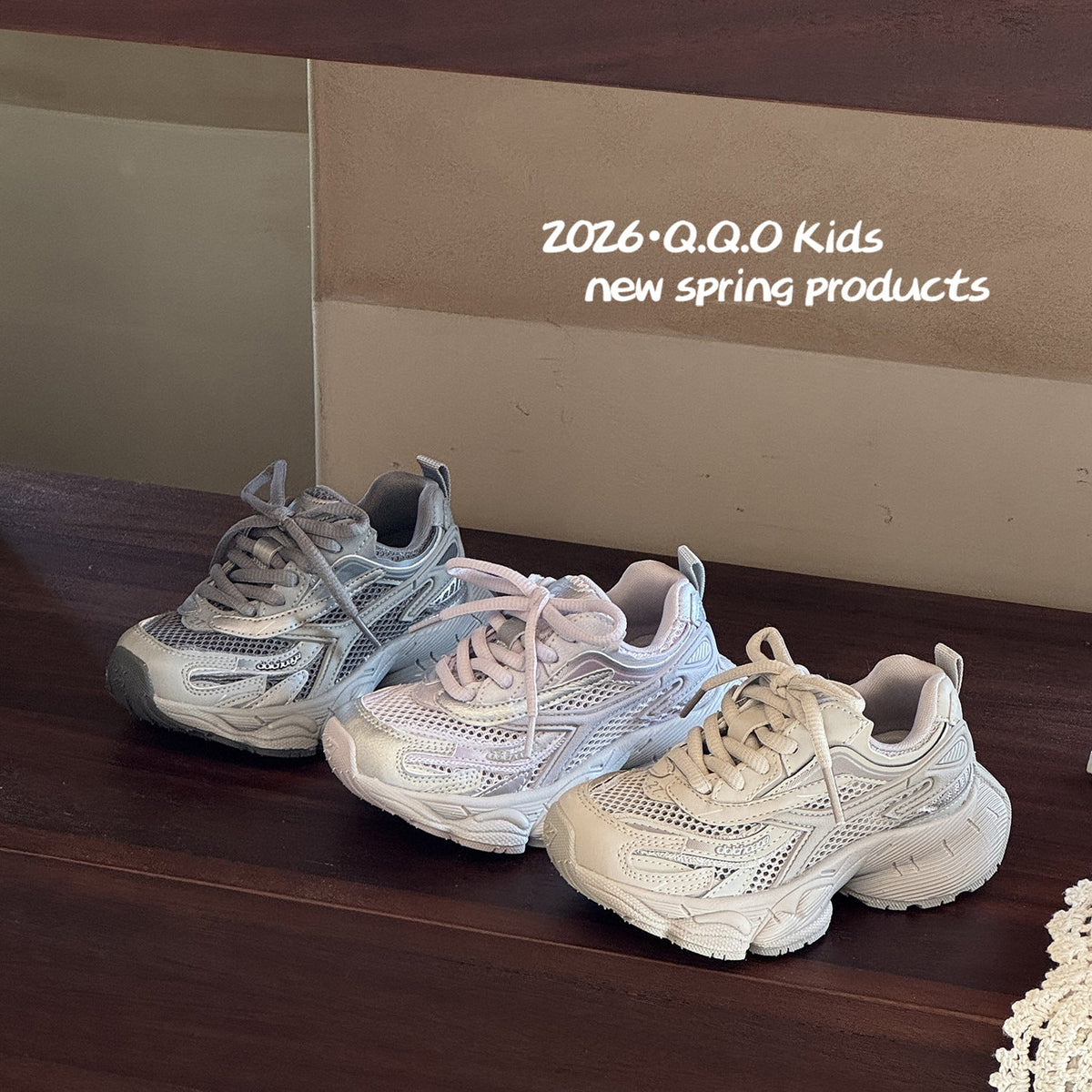 Children's Summer Single Mesh Dad Boys Stylish Lightweight Children's Sports Shoes