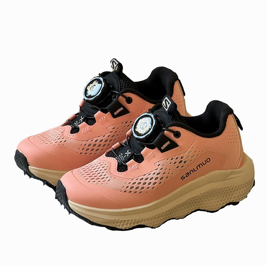 Children's Lightweight Breathable Boys Candy Color Jogging Children's Sports Shoes