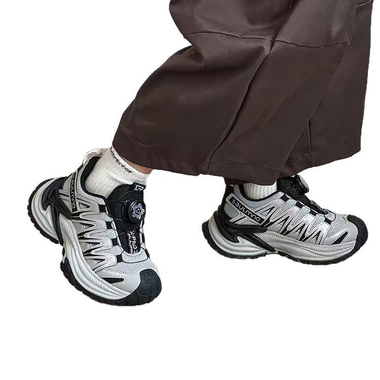 Children's Outdoor Climbing Breathable Running Clunky Tide Children's Sports Shoes