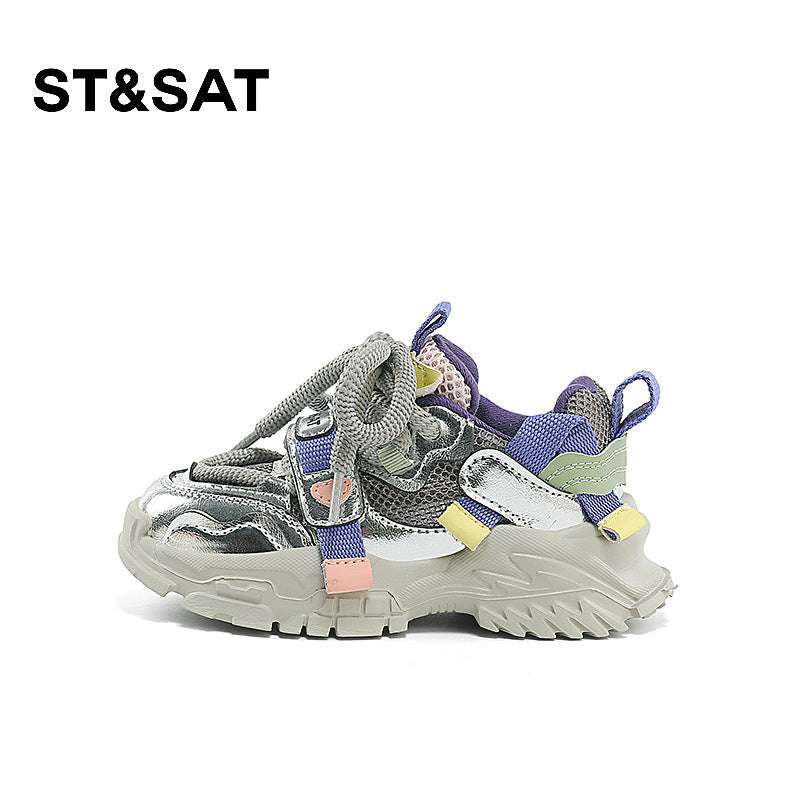 Children's Saturday Summer Breathable Mesh Running Children's Sports Shoes
