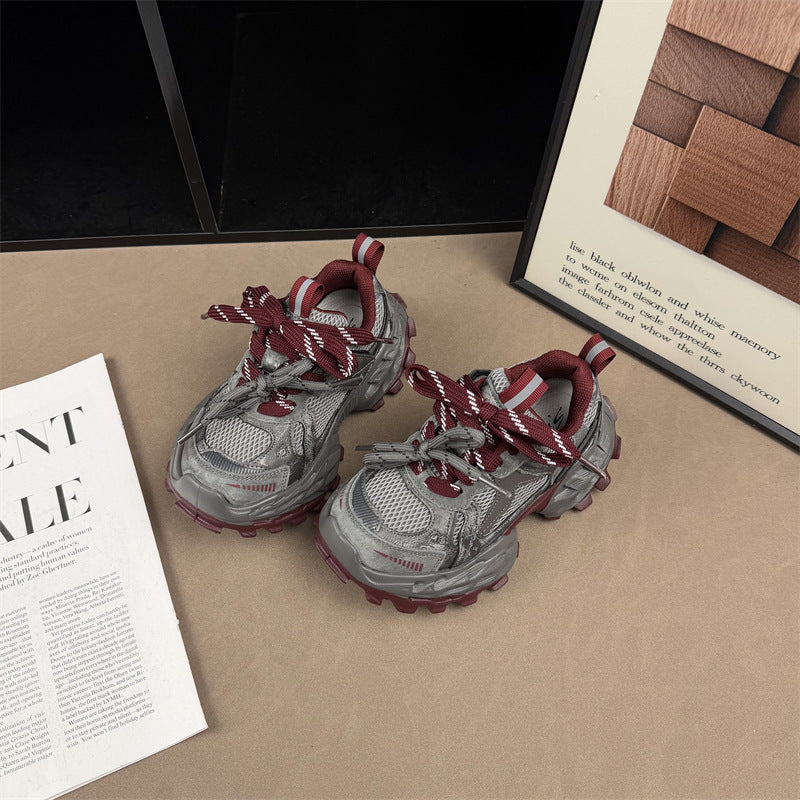 Children's Boys Breathable Platform Fashion Stylish Lightweight Children's Sports Shoes
