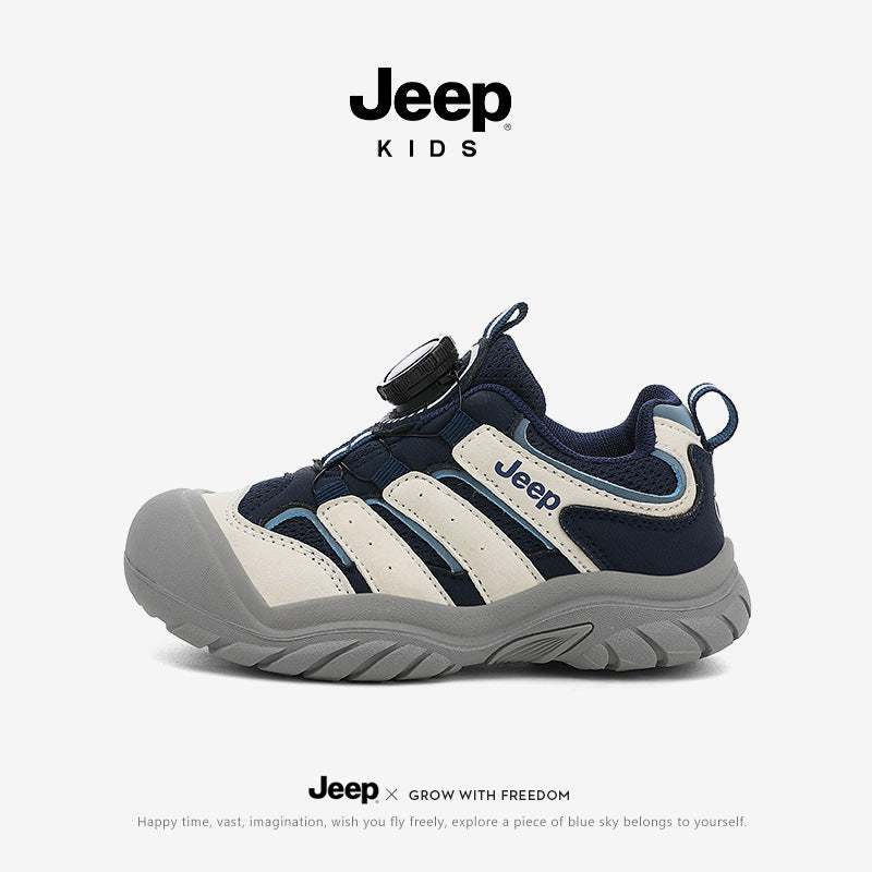 Children's Medium Large Youth Portable Outdoor Knob Casual Shoes
