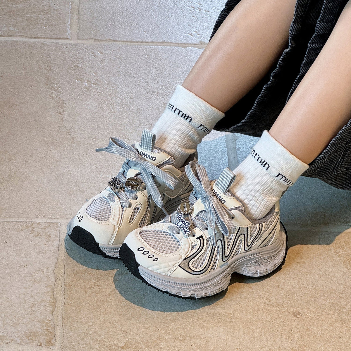 Children's Summer Single Mesh Boys Fashion Trend Lightweight Children's Sports Shoes