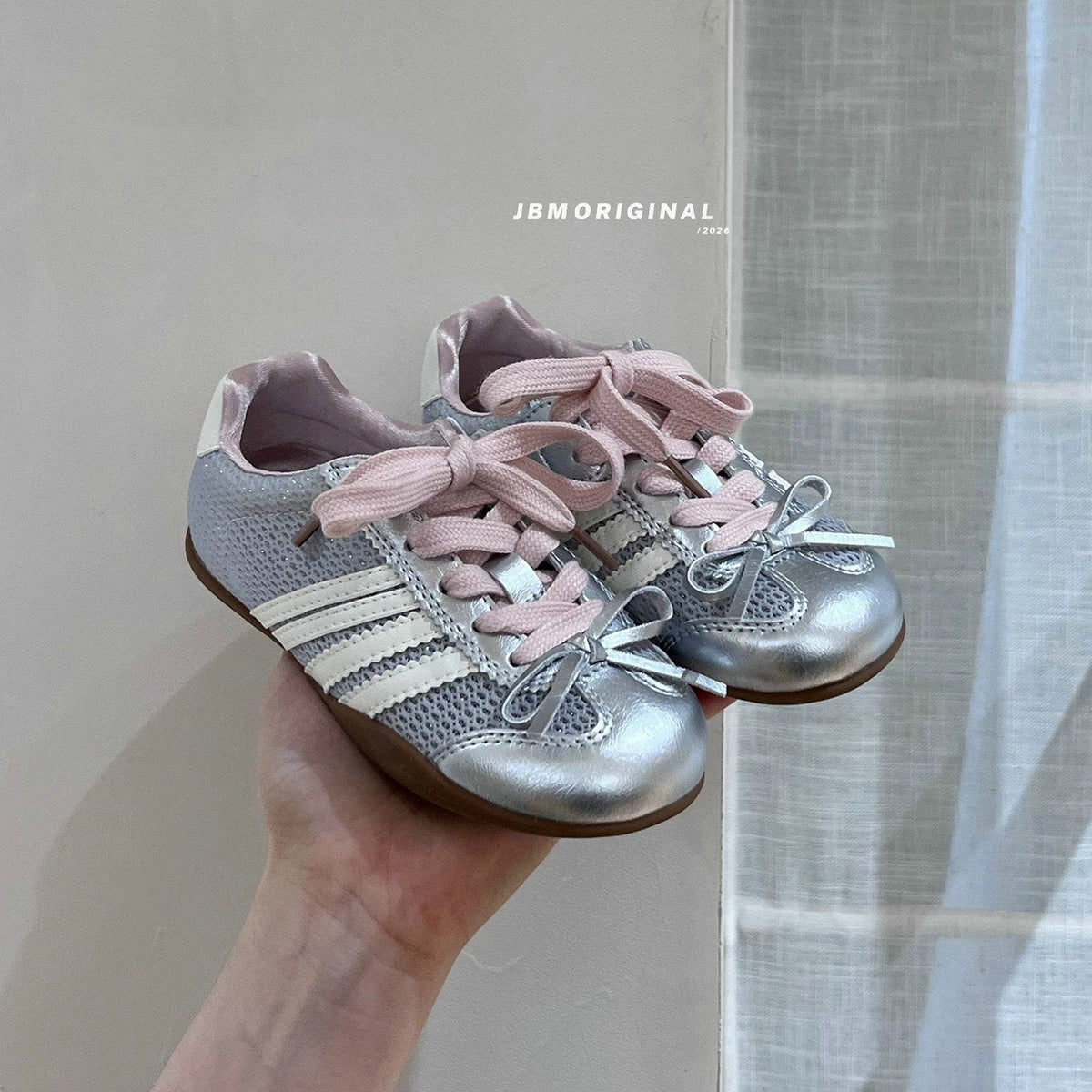 Children's Spring Ballet Style Bow Moral Training Children's Sports Shoes