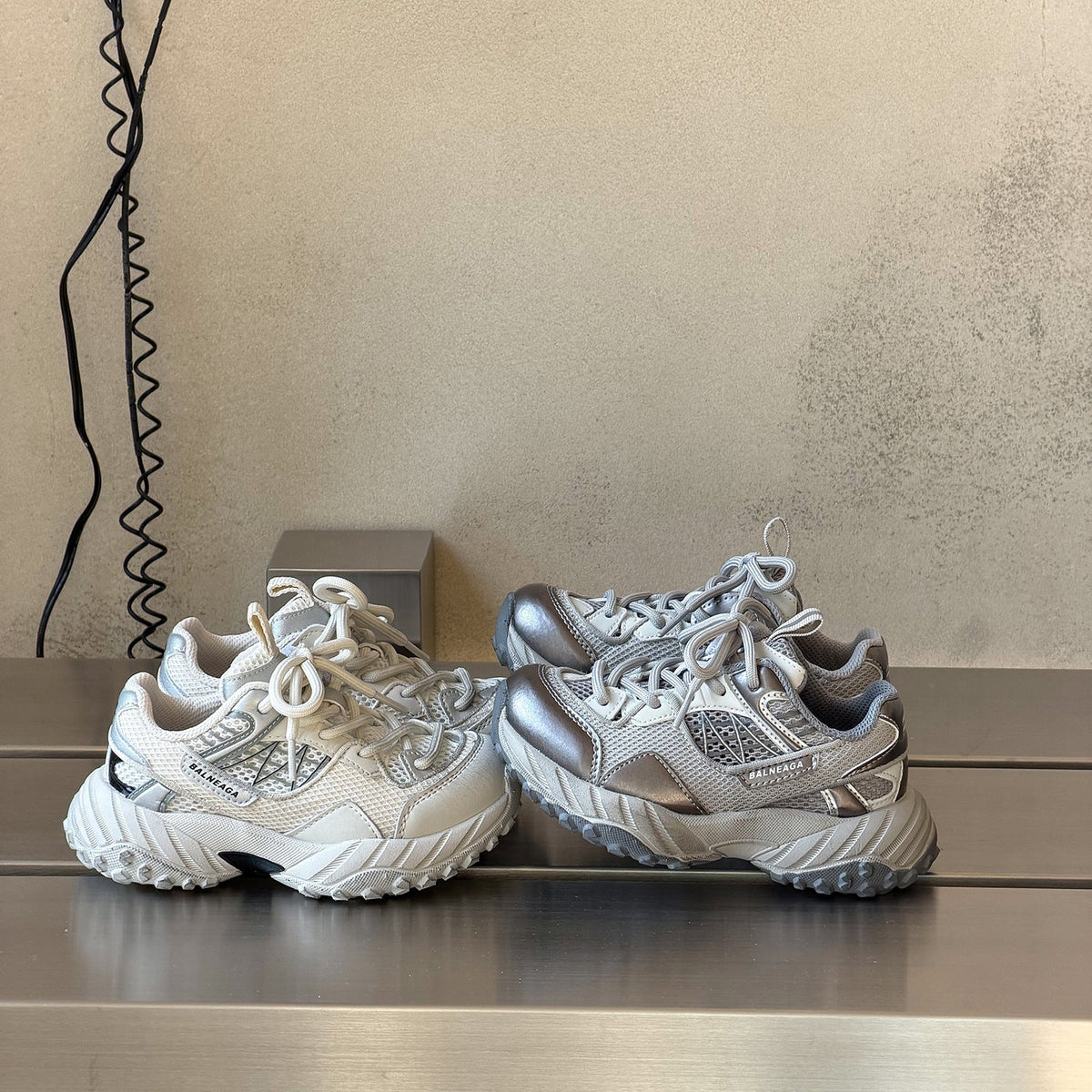 Children's Breathable Wiping Color Retro Daddy Boys Children's Sports Shoes
