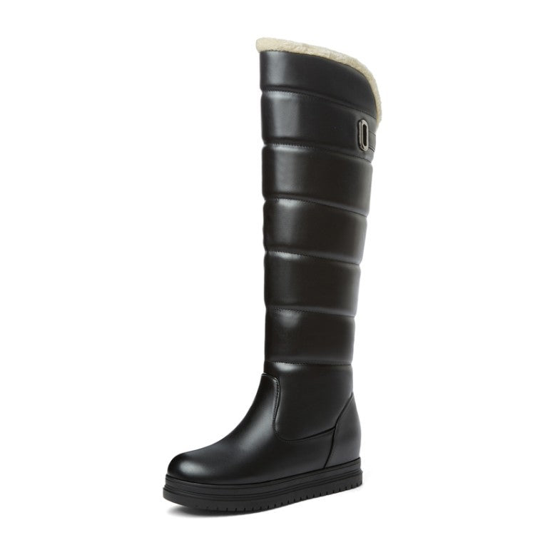 Bottom Height Increasing Insole High Knee-high Boots