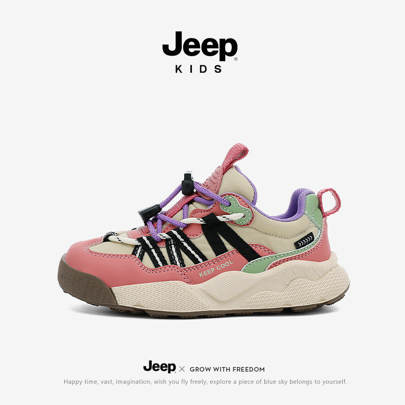 Children's Jeep Autumn Lightweight Soft Bottom Outdoor Children's Sports Shoes