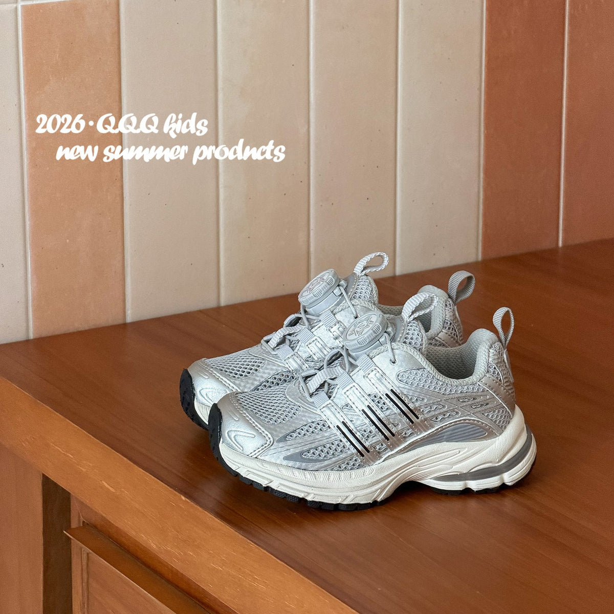 Children's Summer Single Mesh Rotating Buckle Boys Children's Sports Shoes