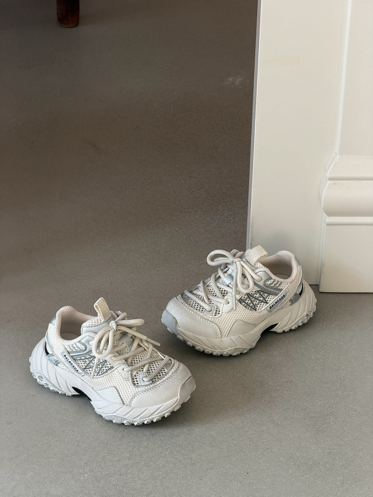 Children's Breathable Wiping Color Retro Daddy Boys Children's Sports Shoes