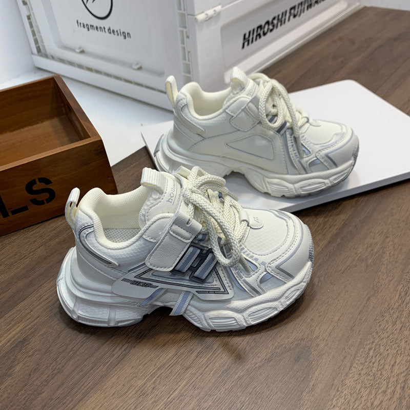Children's Spring Boys Soft Bottom Lightweight Dad Versatile Children's Sports Shoes