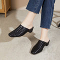 Breathable One Pedal Outer Wear Small Closed Toe Women's Casual Shoes