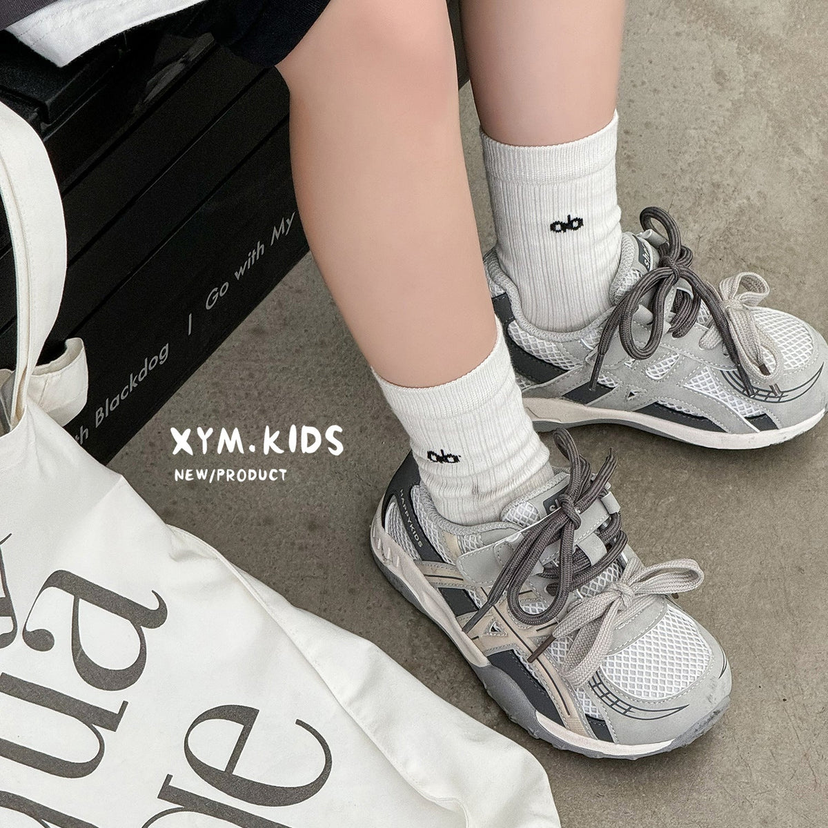 Children's Spring Fashion Trend Double Lace Mesh Casual Shoes