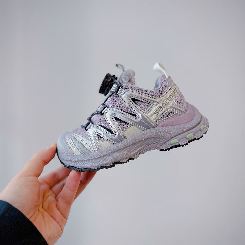 Children's Spring Lightweight Comfortable Running Korean Style Children's Sports Shoes