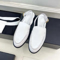 Classic Style Authentic British Flat Bottom Slip-on Versatile Single-layer Loafers