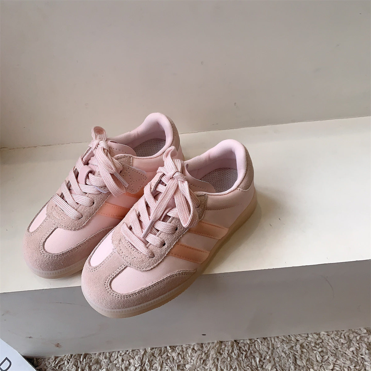 Children's Fashion Silk Spring German Training Soft Sneakers