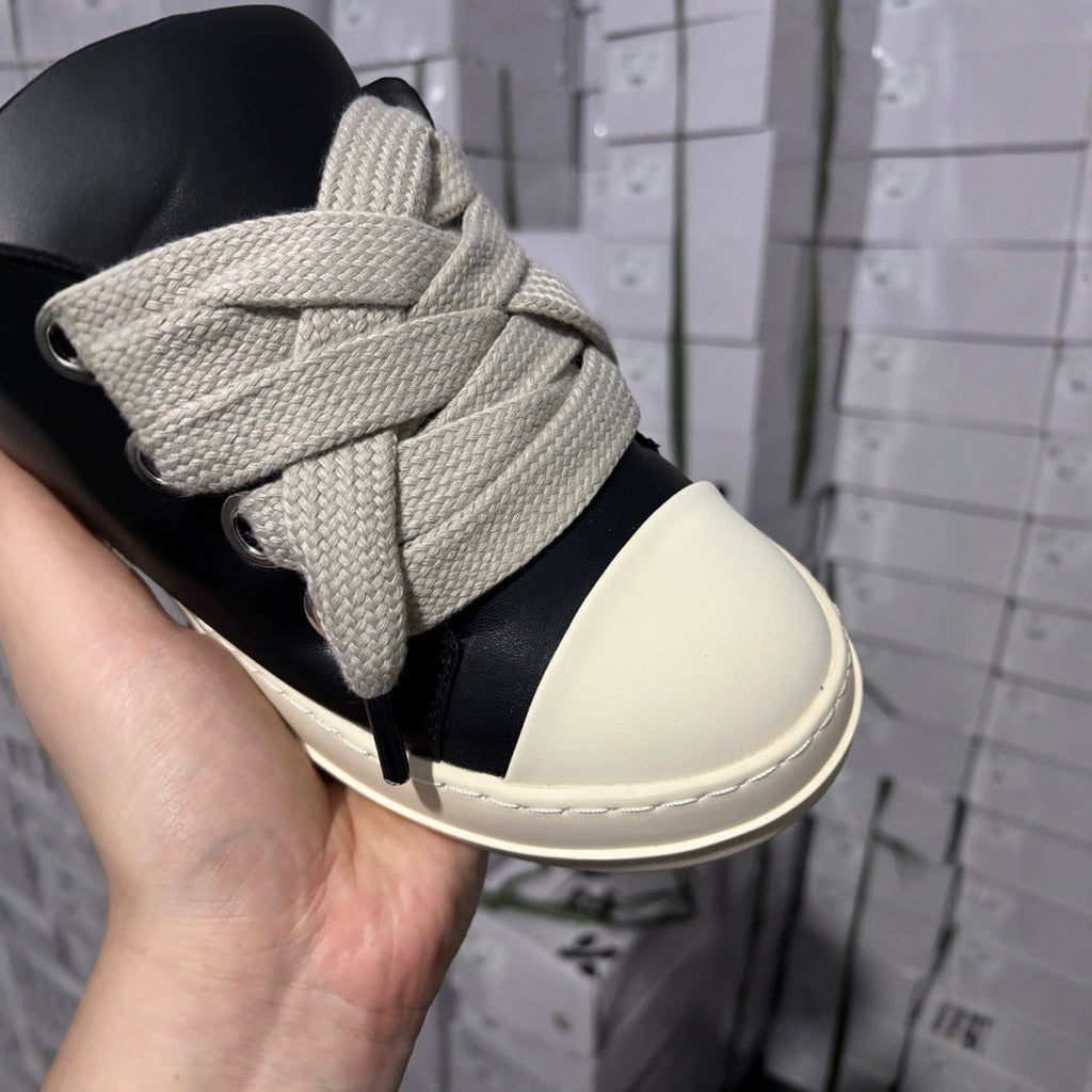 Chubby Bread Small Female Couple Candy Color Men's Board Shoes