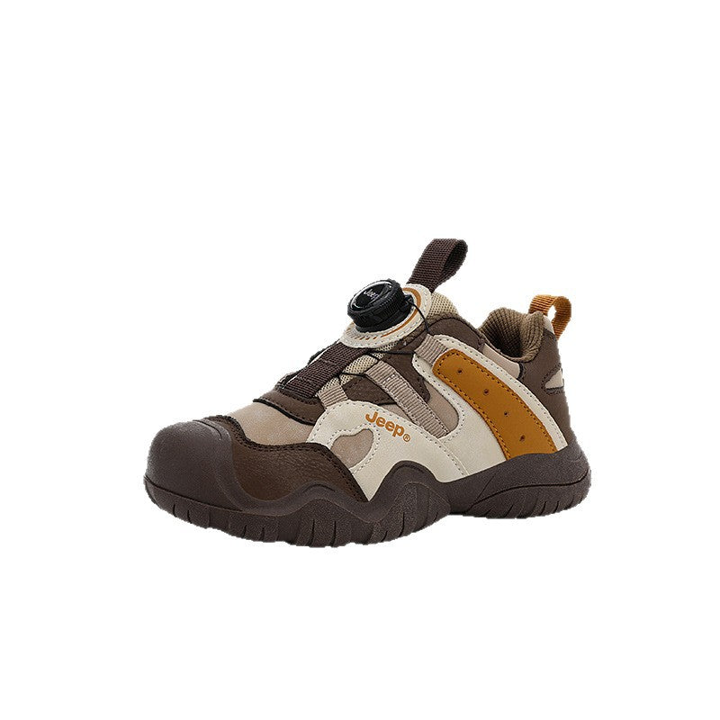 Children's Hiking Outdoor Professional Mountain Climbing Boys Children's Sports Shoes