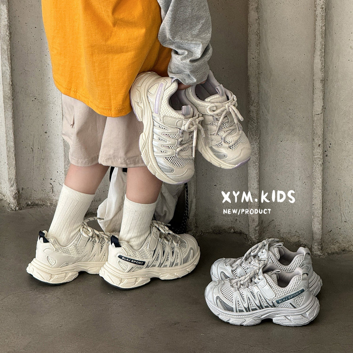 Children's Summer Fashionable Single Mesh Lightweight Outdoor Children's Sports Shoes