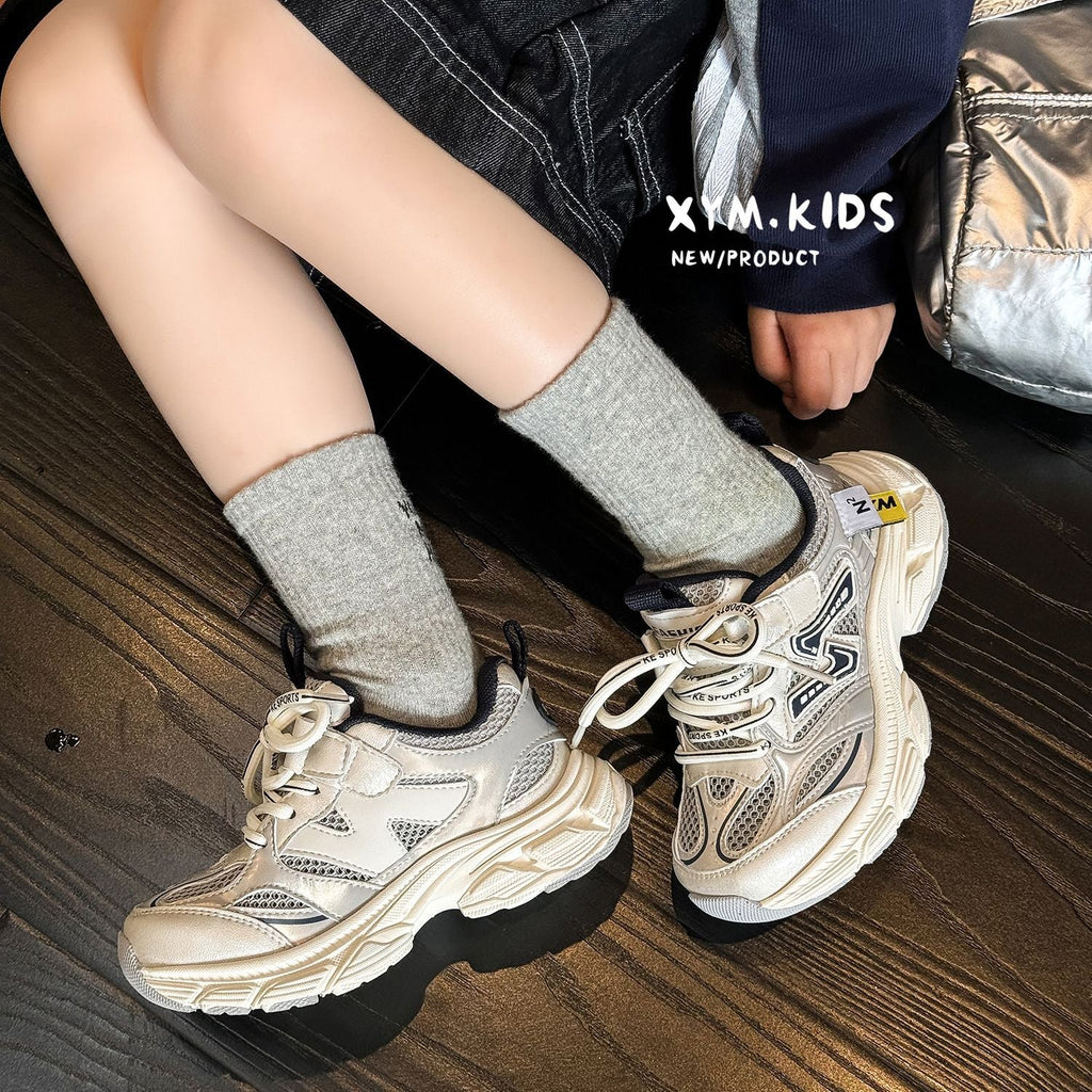 Children's Summer Fashion Wild Word Single Mesh Breathable Sneakers