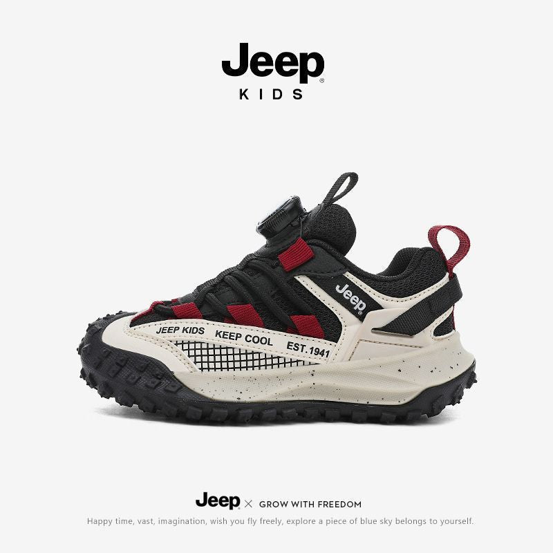 Children's Spring Boys Breathable Mesh Surface Outdoor Children's Sports Shoes