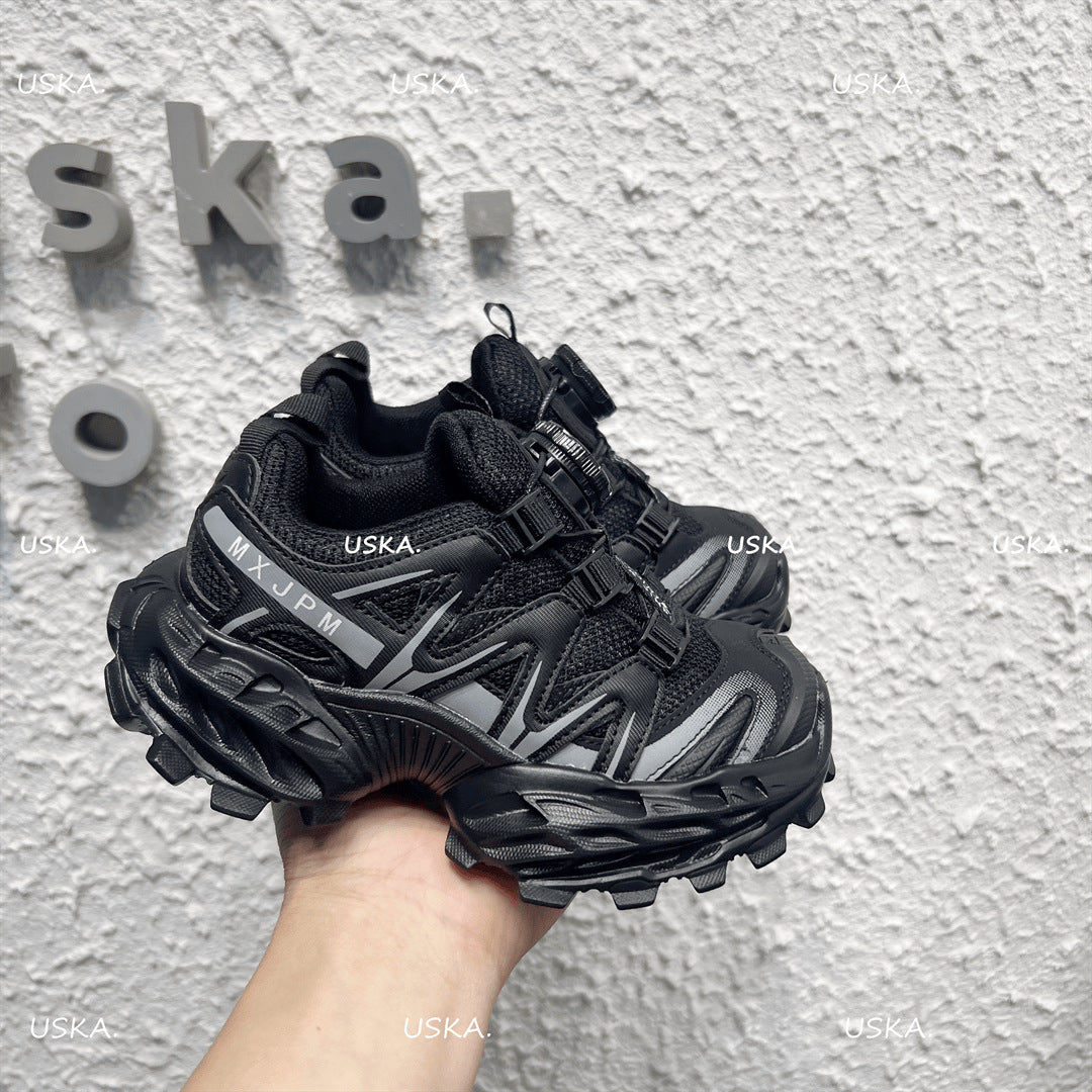 Children's Dark Series Fashion Stylish Lightweight Boys Outdoor Casual Shoes