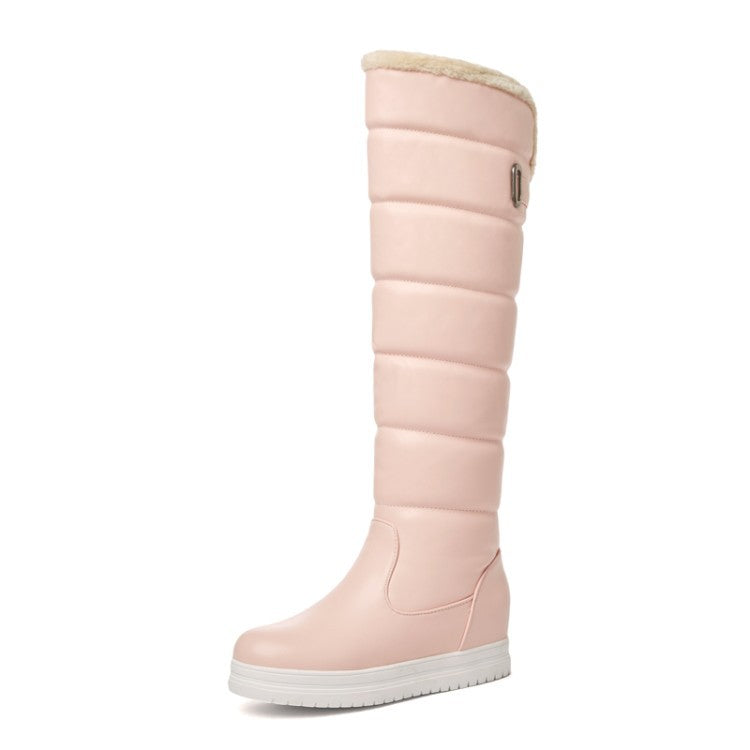 Bottom Height Increasing Insole High Knee-high Boots