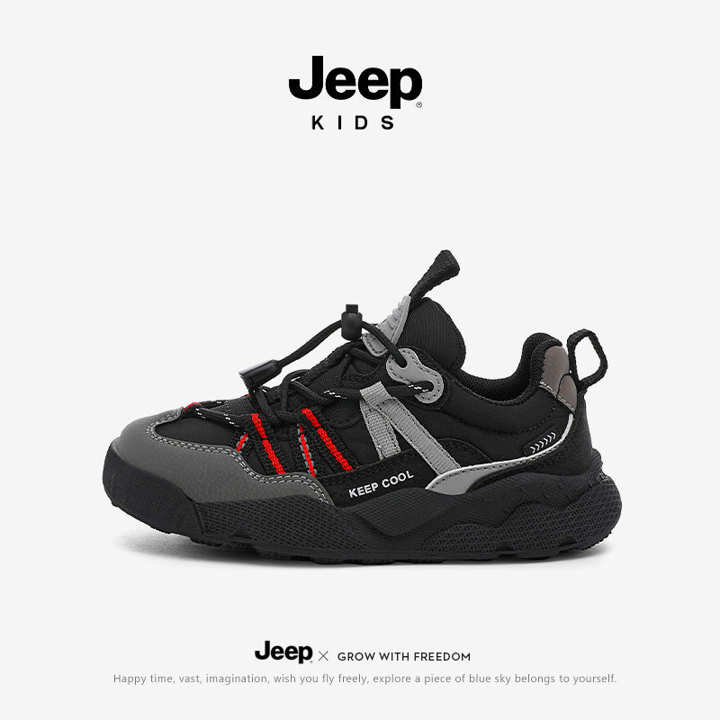 Children's Jeep Autumn Lightweight Soft Bottom Outdoor Children's Sports Shoes