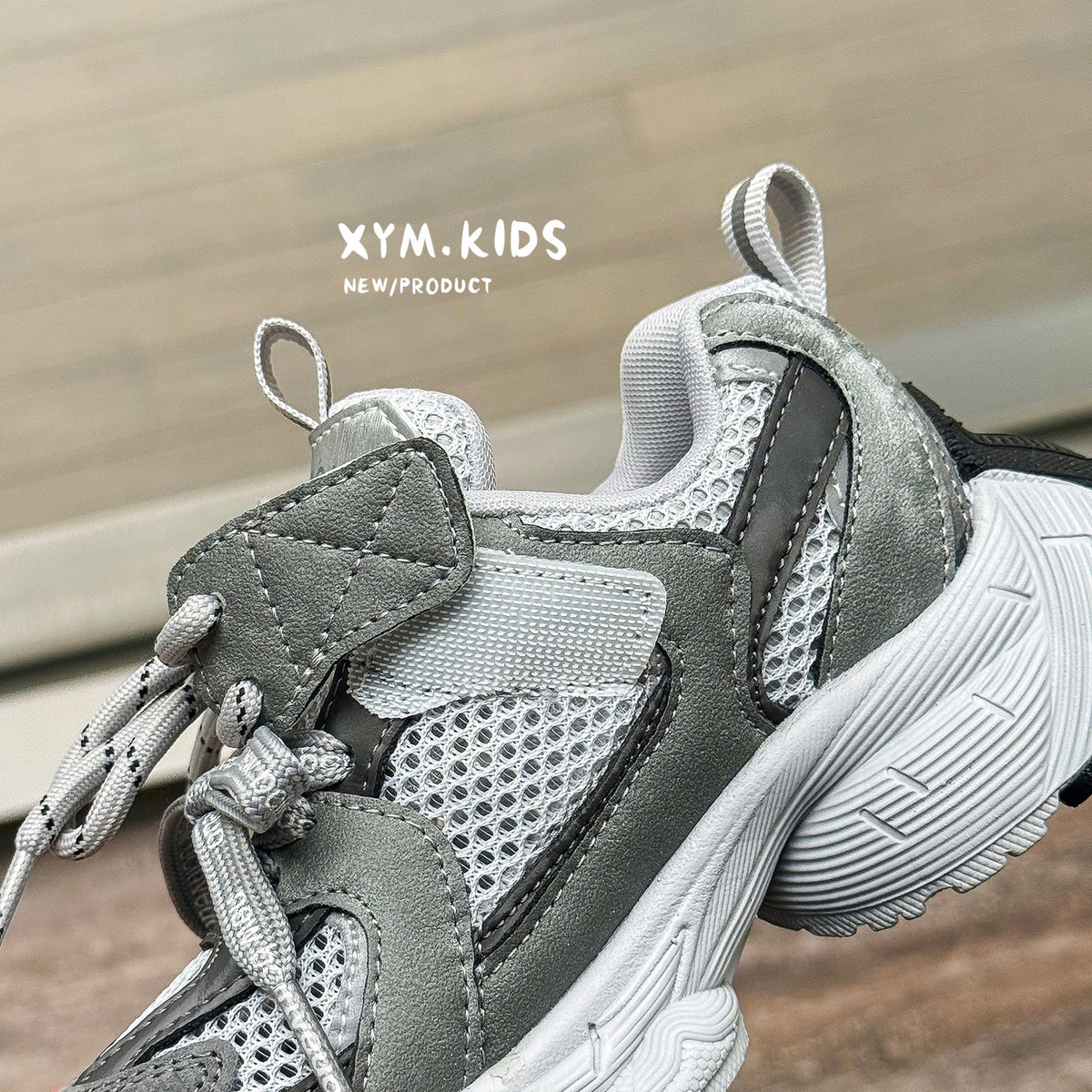 Children's Fashion Trend Word Double Single Mesh Boys Children's Sports Shoes