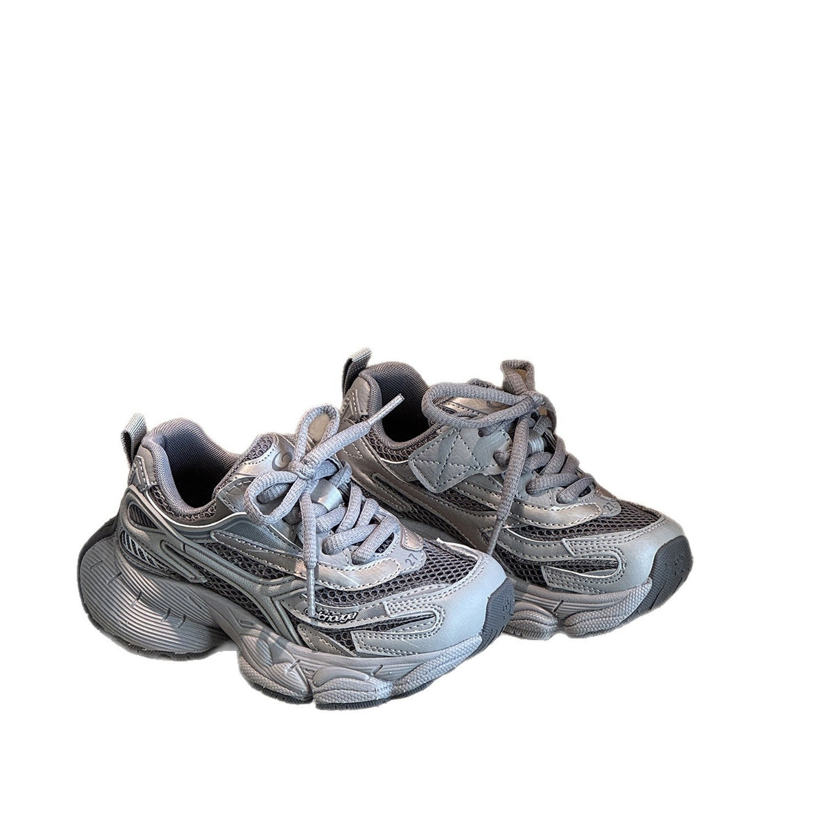 Children's Summer Single Mesh Dad Boys Stylish Lightweight Children's Sports Shoes
