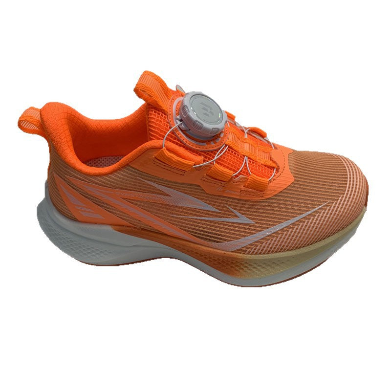 Children's Spring Boys Fashion Rotating Buckle Mesh Children's Sports Shoes