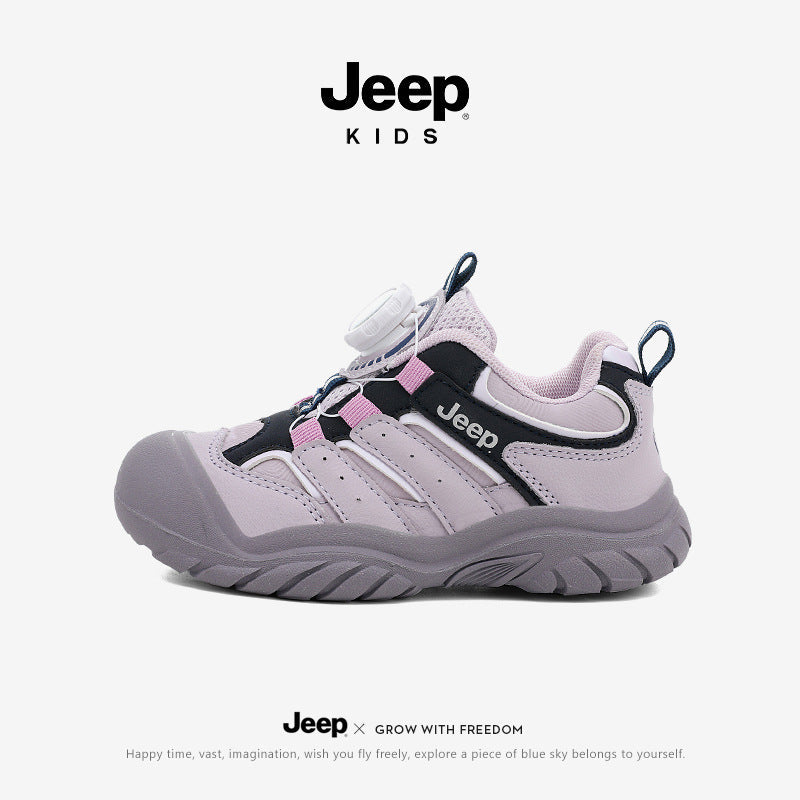 Children's Medium Large Youth Portable Outdoor Knob Casual Shoes