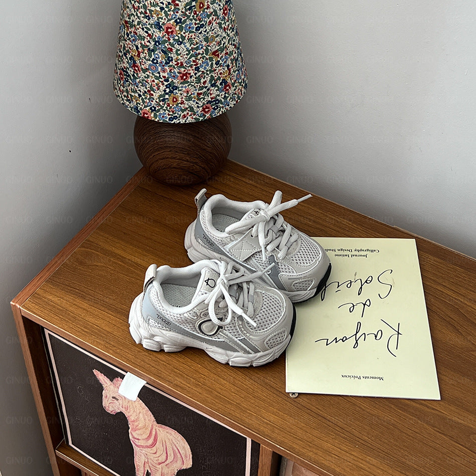 Attractive Classic Children's Dad Mesh Breathable Children's Sports Shoes