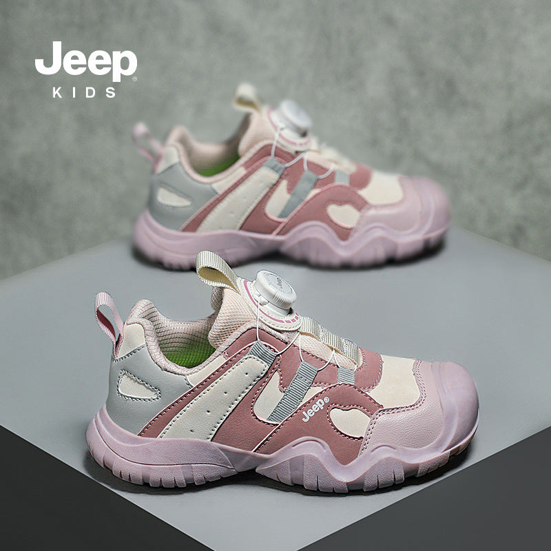 Children's Hiking Outdoor Professional Mountain Climbing Boys Children's Sports Shoes