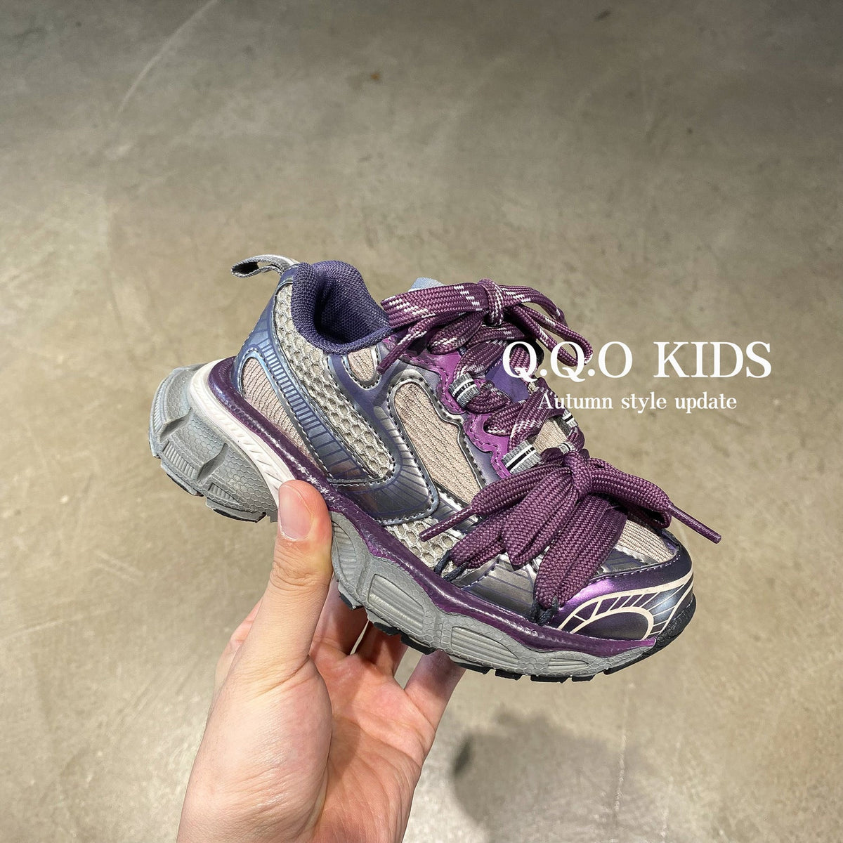 Children's Spring Breathable Korean Boys Fashion Soft Children's Sports Shoes