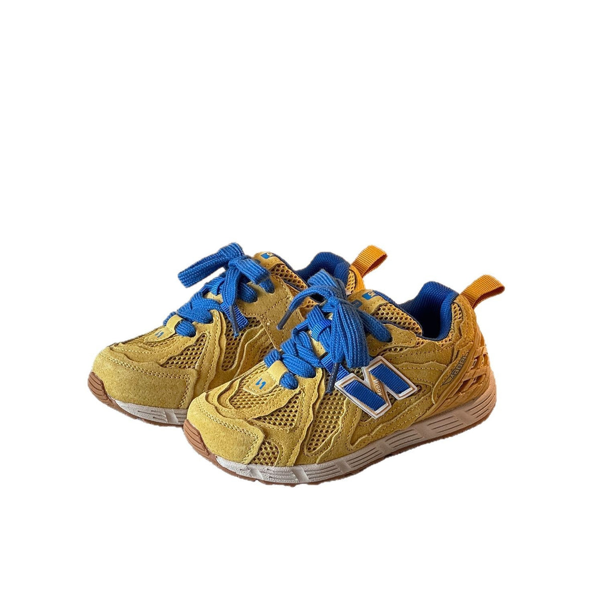 Children's Letters Single Mesh Korean Boys Breathable Children's Sports Shoes