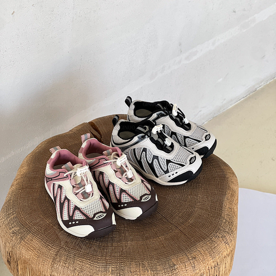 Classic Children's Soft Bottom Breathable Mesh Casual Shoes