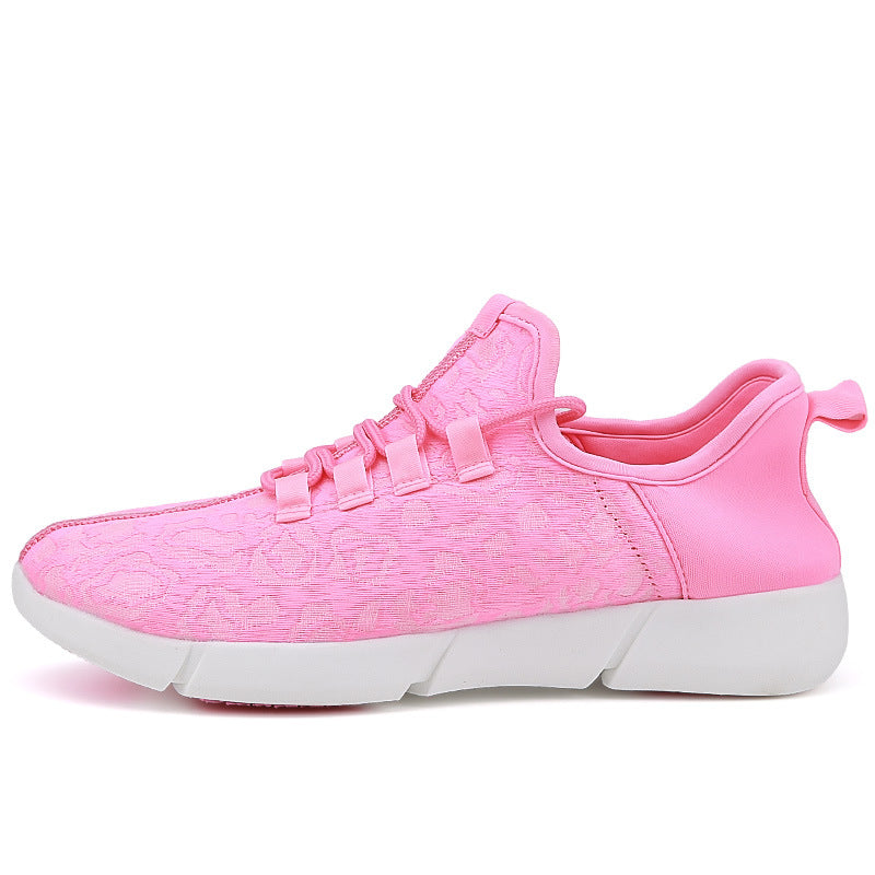 Autumn Green Sports Fashion Outdoor Rechargeable Sneakers